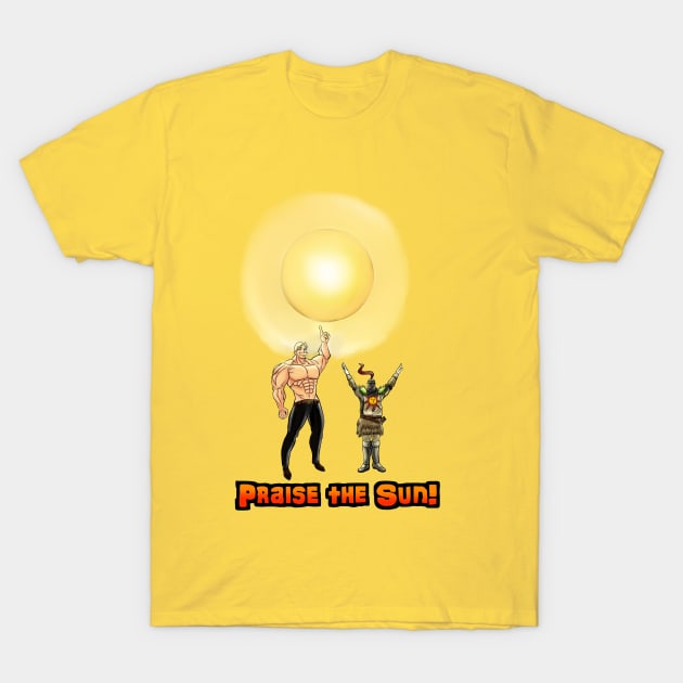 Praise The Sun T-Shirt by PixhelBaby